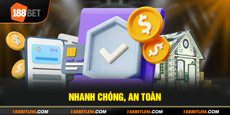 188Bet cung cấp nhiều kênh nạp tiền khác nhau
